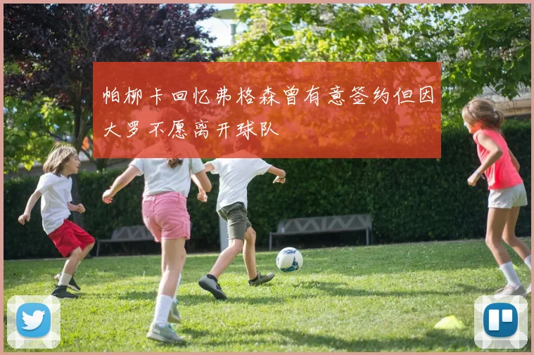 帕柳卡回忆弗格森曾有意签约但因大罗不愿离开球队